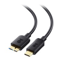 Cable Matters 10Gbps USB‑C to Micro USB 3.0 Cable – 3.3ft (Black)